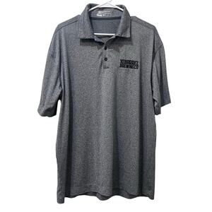 Nike Golf Dri-Fit Polo 10 Barrel Brewing Co Heather Gray XL